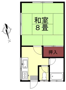 ロイヤルハイツ【2階】の間取り