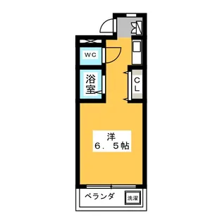 サニーサイド【2階】の間取り