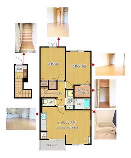 プリム・ローズ【2階】の間取り