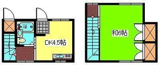 アーバンハウス八橋Iの間取り