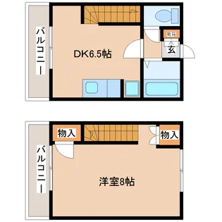 木町東経ビル【3階】の間取り