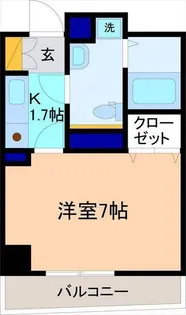 ヴァンデュール金沢駅前【2階】の間取り