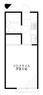 高橋ハイム【1階】の間取り