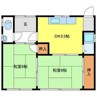岐阜県各務原市蘇原希望町1【一戸建】の間取り