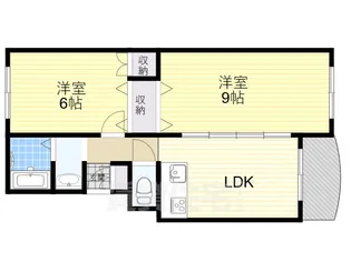 池田マンション【3階】の間取り