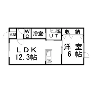 パークマンション【1階】の間取り