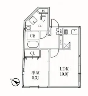 PASEO目黒【4階】の間取り