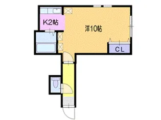 ブランニュー35【1階】の間取り