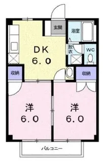レグルス【2階】の間取り