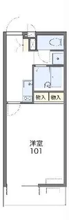 レオネクストクレセント【2階】の間取り