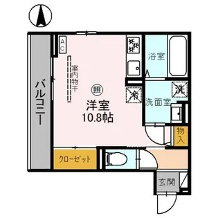 群馬県高崎市あら町【アパート】の間取り