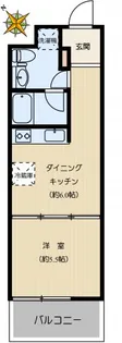 百番館【1階】の間取り