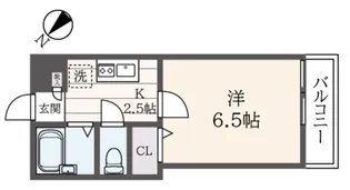 ソリッド西船橋【2階】の間取り