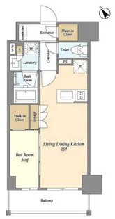 テラス横浜鶴見【11階】の間取り