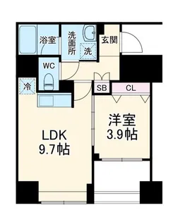 メインステージ横濱真金町【5階】の間取り
