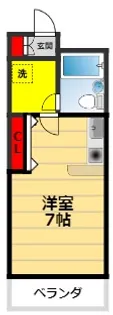 埼玉県蕨市塚越5【マンション】の間取り