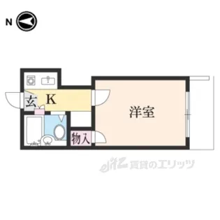 レオパレス美國【1階】の間取り