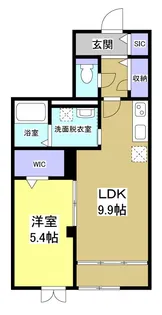 ペルラノアール【1階】の間取り