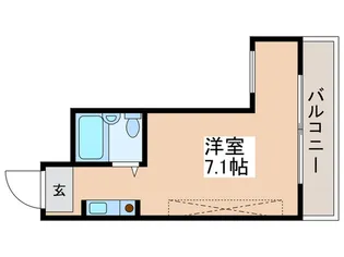 ホワイト・イン【4階】の間取り