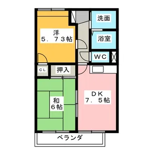 グラン・ドエル【2階】の間取り