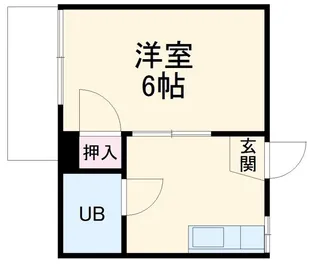 フォーブル月ケ丘【2階】の間取り
