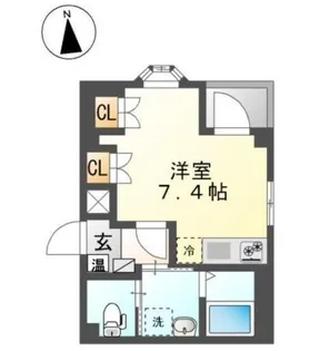パークサイドプラム【3階】の間取り