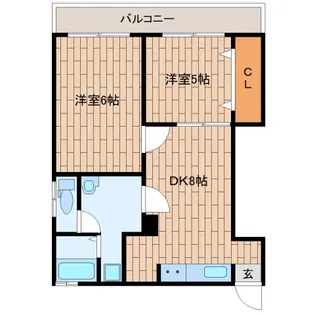 第二昭和ビル【2階】の間取り
