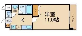 millennia IKU【1階】の間取り