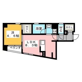 FERIO MOTOYAMA【2階】の間取り
