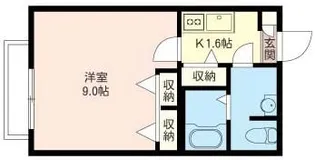 フェアリーコート【3階】の間取り