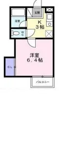 グレースコーポ【1階】の間取り