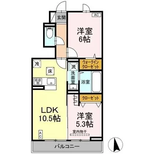 (仮称)D-ROOMすみよし台 A【1階】の間取り
