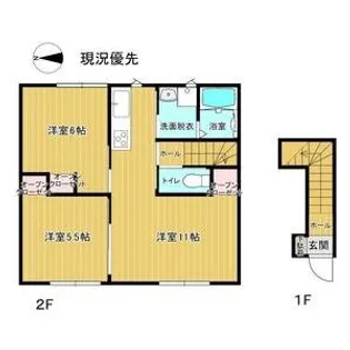 山形県山形市美畑町【アパート】の間取り
