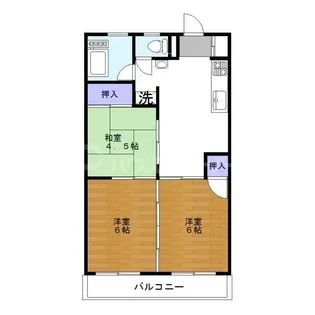 埼玉県さいたま市北区宮原町2【マンション】の間取り