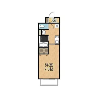 メゾンドボヌール【1階】の間取り