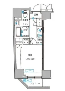 ミテッツァ北品川【7階】の間取り