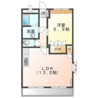 サン・ヴィラージュ【2階】の間取り