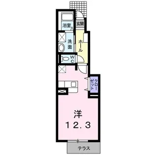 大阪府大東市野崎4【アパート】の間取り