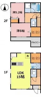 コーポリベルテの間取り