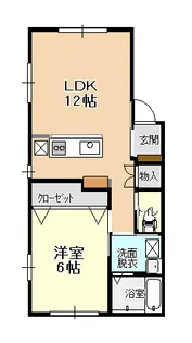 コーポローズ【1階】の間取り