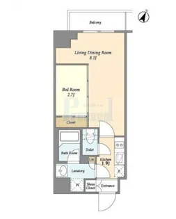 プラート宮坂【2階】の間取り
