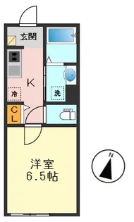 GRAND REVE小岩【1階】の間取り