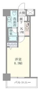 東京都調布市布田4【マンション】の間取り
