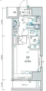 Genovia 浅草IV skyagarden【7階】の間取り
