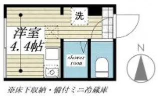 グラード氷川台II【1階】の間取り