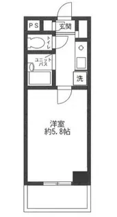 グリタァ小川町【6階】の間取り