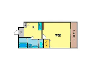 サヴォイマキシマイズ博多ステーション【8階】の間取り