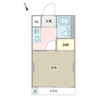 クレベールハイツ国分寺【1階】の間取り