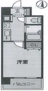 ヴィータローザ大森海岸【7階】の間取り