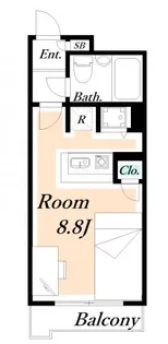 ローズマンションA31番館【4階】の間取り
